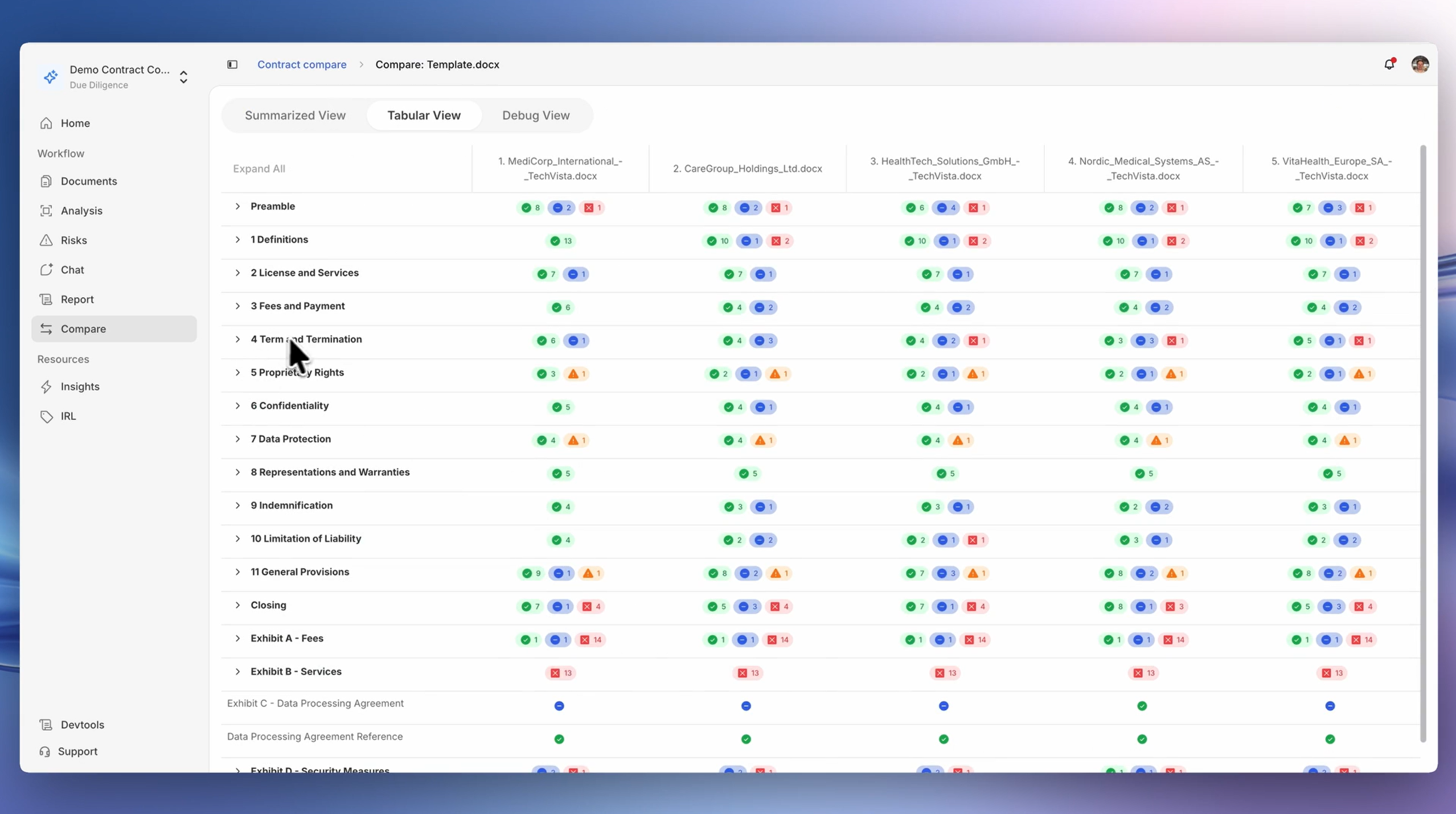 Jurimesh legal knowledge graph interface